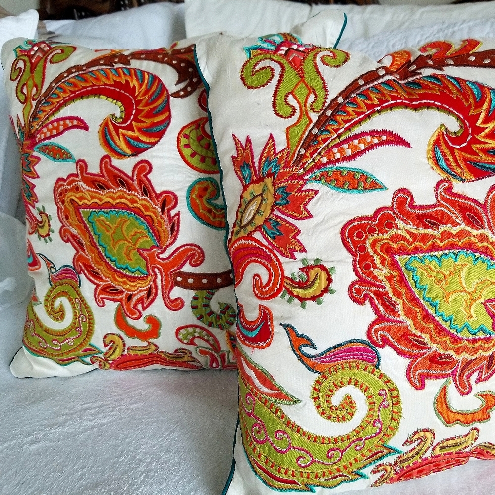 Set of 2 accent pillows
